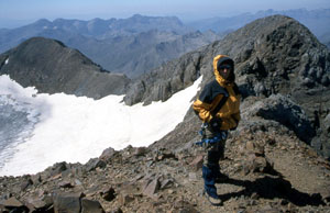 Al cim de la Pique Longue (3298m) o Grand Vignemale